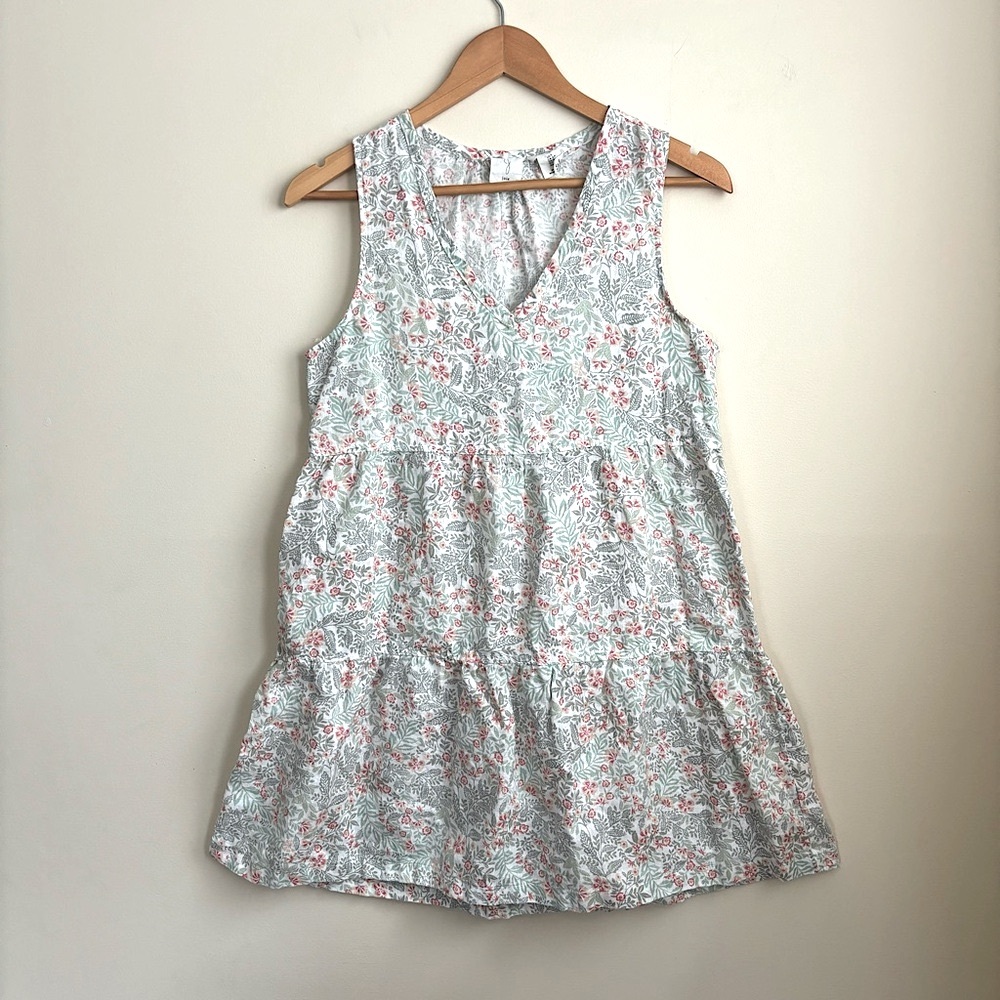 Joie tiered linen dress